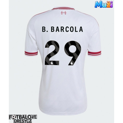 Liverpool Bradley Barcola #29 Venkovní Dres 2026-27 Krátký Rukáv Liverpool Bradley Barcola #29 Venkovní Dres 2026-27 Krátký Rukáv
